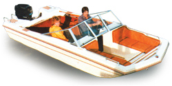 Semi-Custom Tri-Hull 20' Semi-Custom Boat Covers