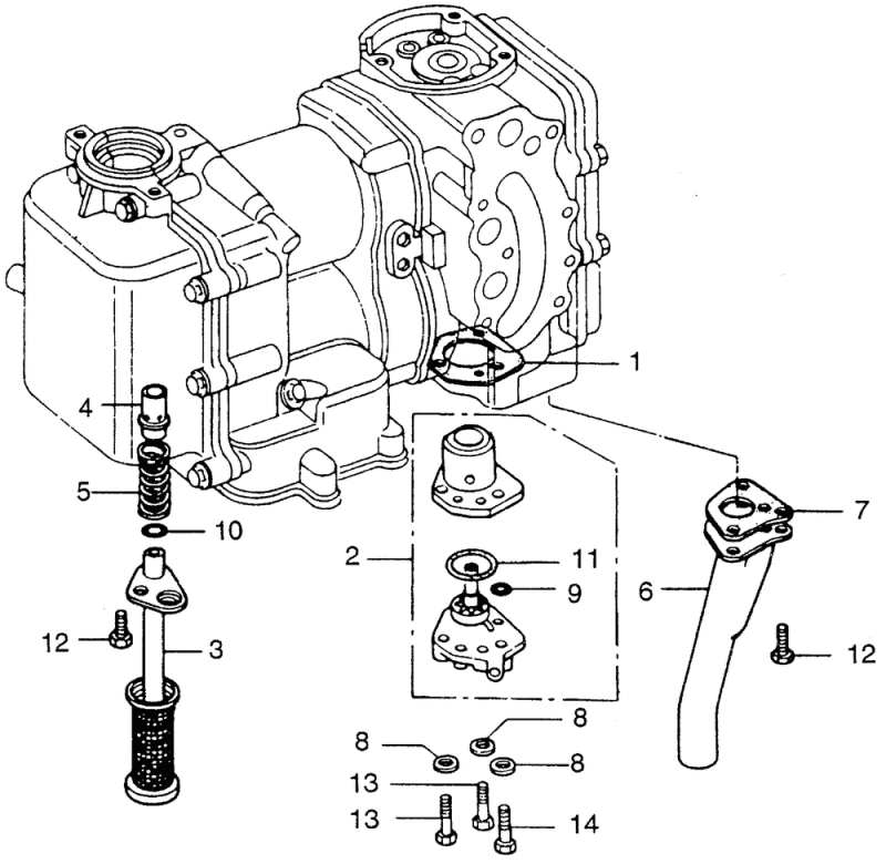 Oil Pump/Oil Filter/Muffler