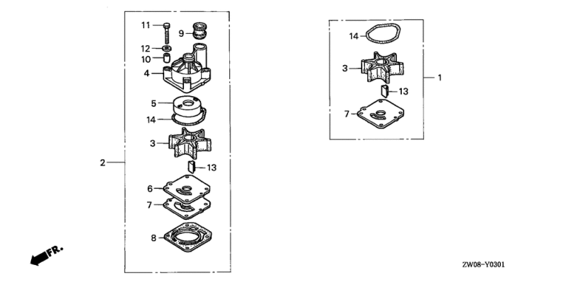 Impeller Pump Kit