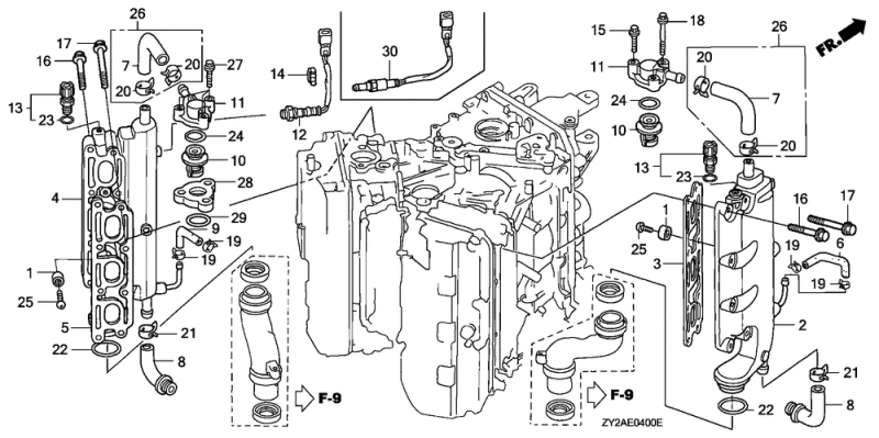 Exhaust Manifold/Thermostat
