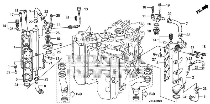 Exhaust Manifold/Thermostat