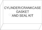 Cylinder & Crankcase Gasket & Seal Kit