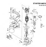 Starter Motor Group 200-230-260 Models