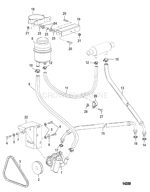 Power Steering Components(Sterndrive) image