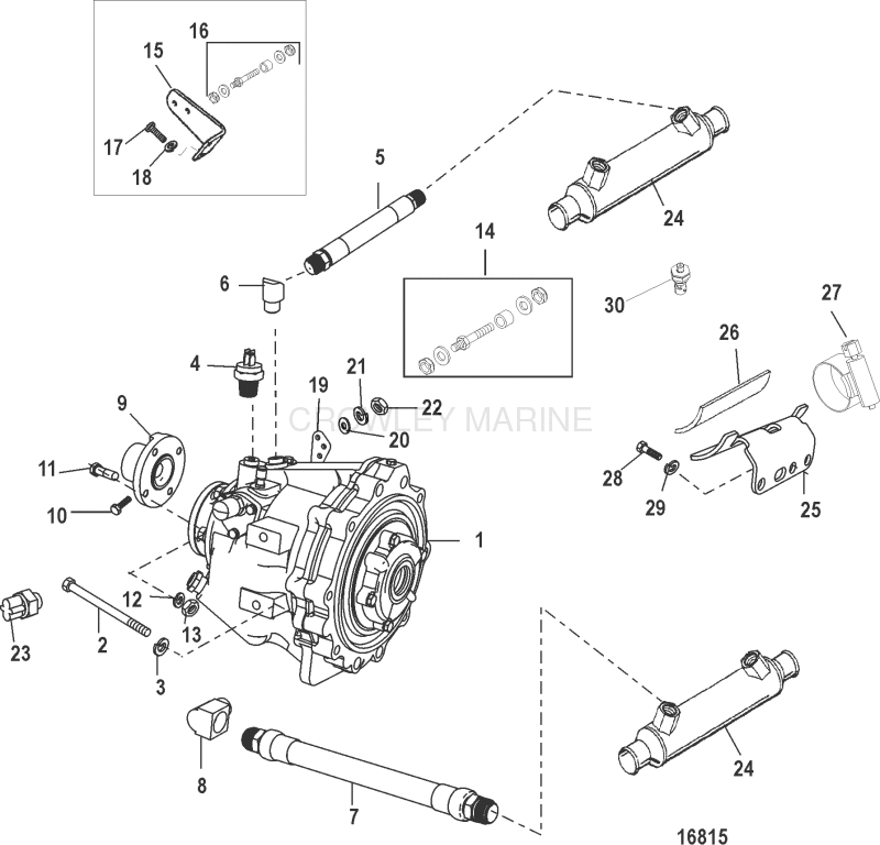 Transmission And Related Parts(Borg Warner 72) image