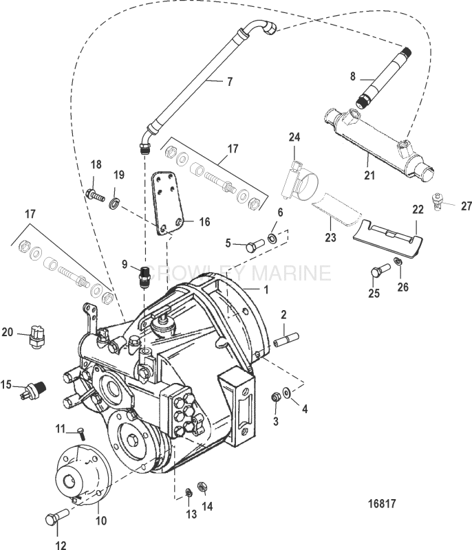 Transmission And Related Parts(Borg Warner 5000) image