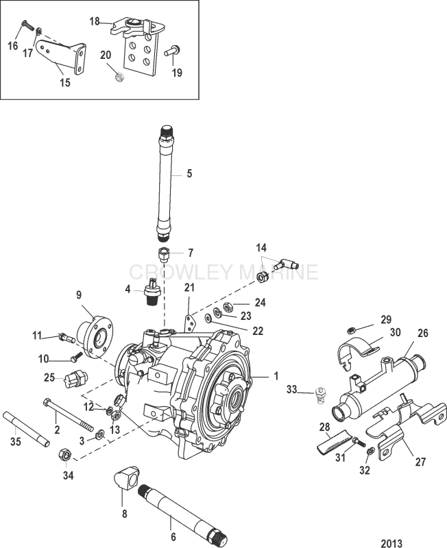 Transmission And Related Parts(Borg Warner 71c &72c) image
