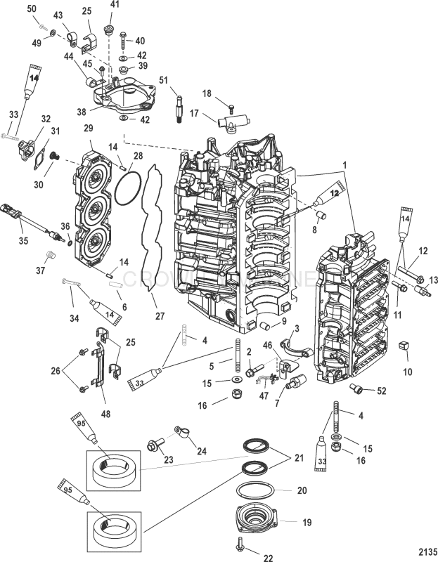 Cylinder Block And End Cap image
