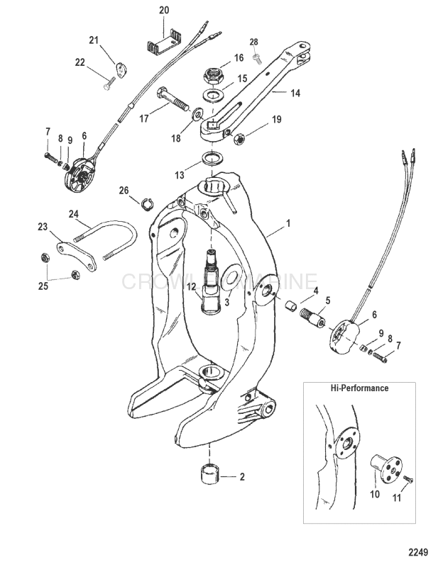 Gimbal Ring And Steering Lever image