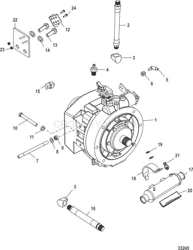 Transmission And Related Parts(Zf 45c) image