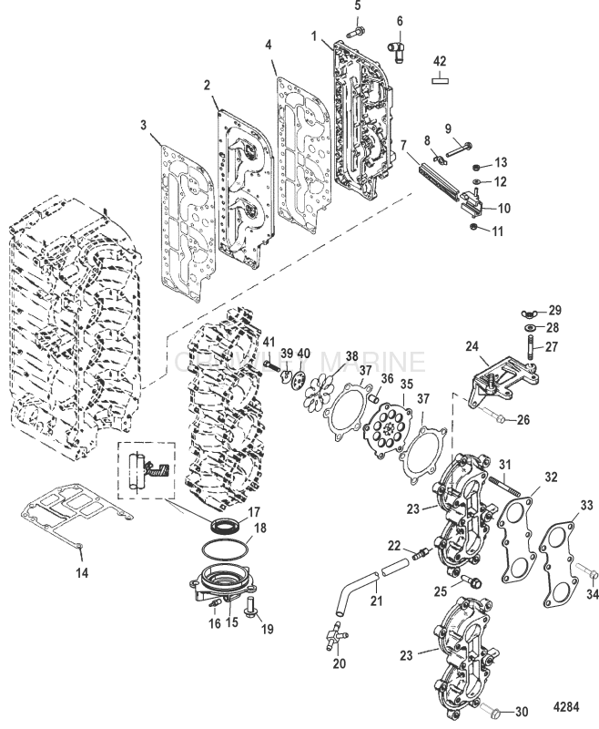 Induction Manifold And Reed Block image