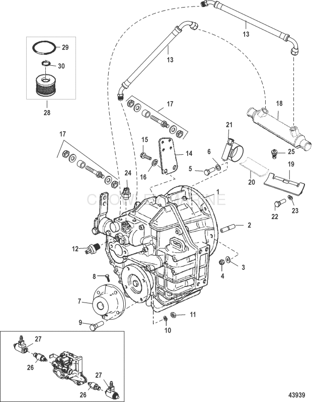 Transmission And Related Parts(Hurth 630 800) image