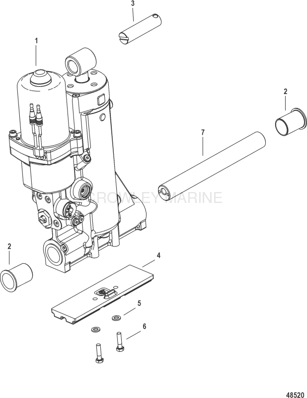Power Trim Assembly image