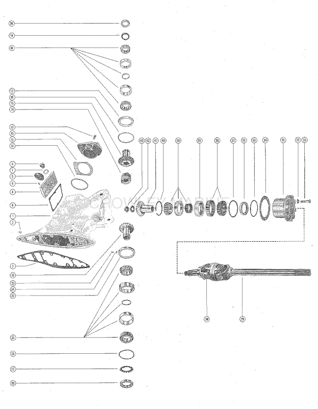 Drive Shaft Housing Assembly And Gear Assembly image