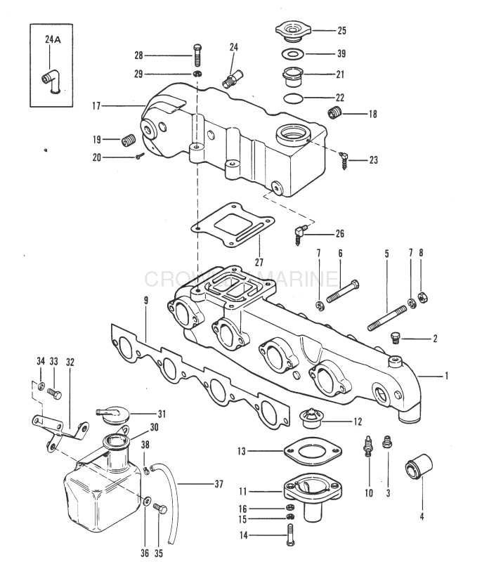 Exhaust Manifold And Exhaust Elbow image