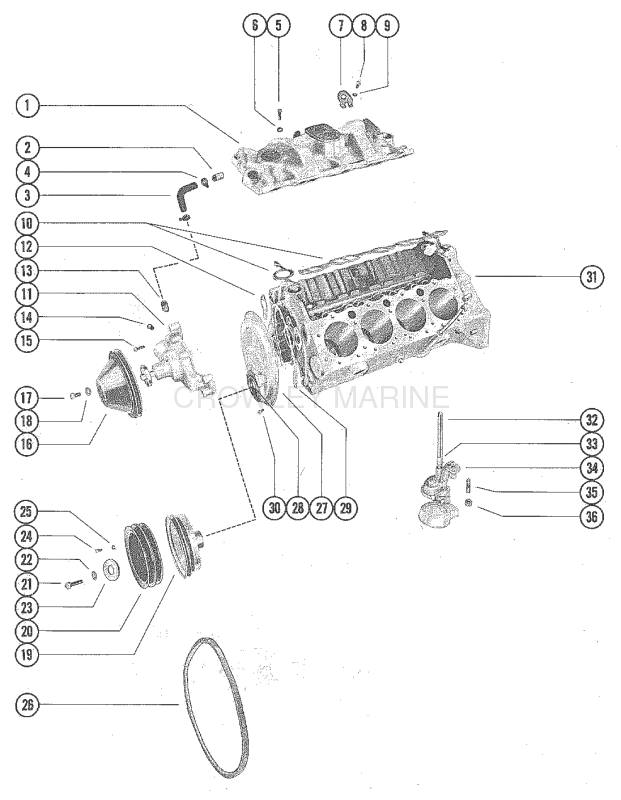 Intake Manifold And Oil Pump image