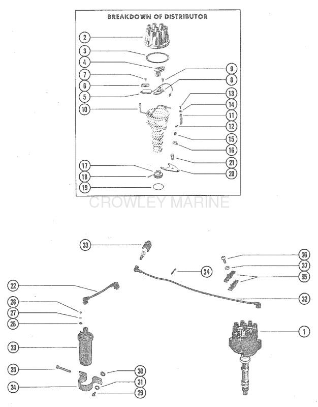 Distributor Assembly (Standard Ignition) image