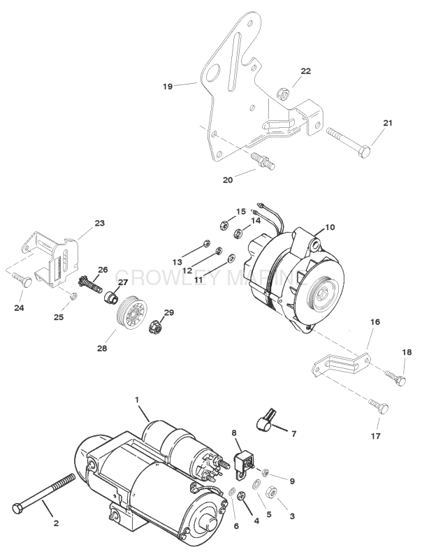 Starter Motor And Alternator image