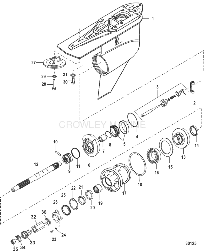 Gear Housing Propeller Shaft image