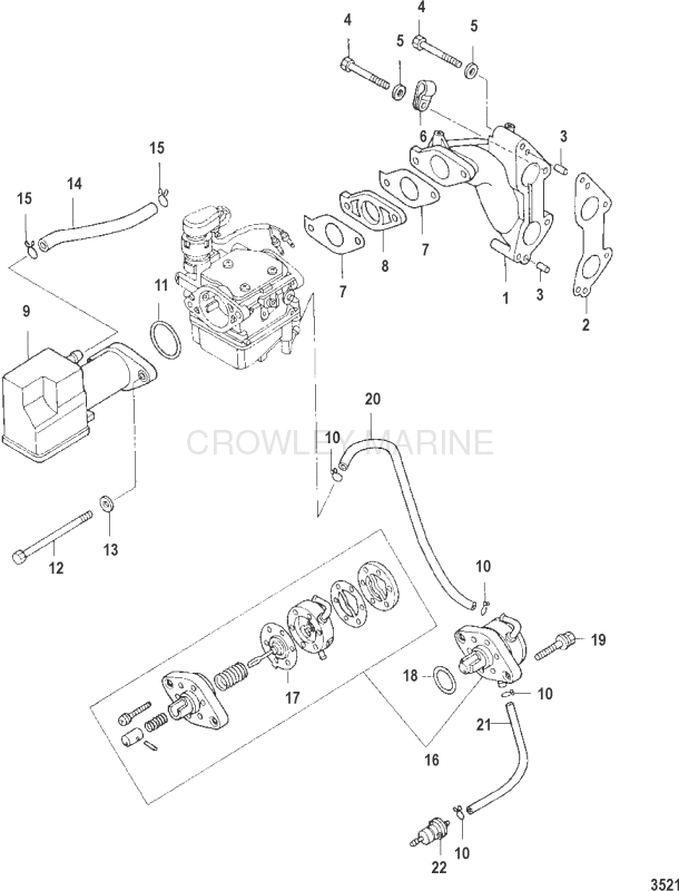 Intake Manifold And Fuel Pump image