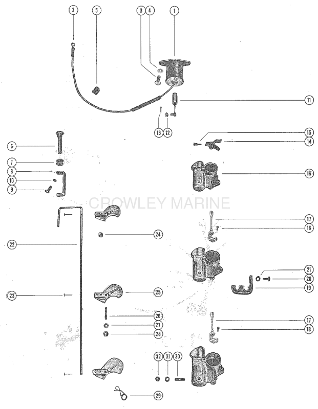 Carburetor Linkage And Choke Solenoid image