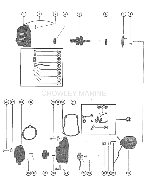 Magneto Assembly (Internal Parts) image
