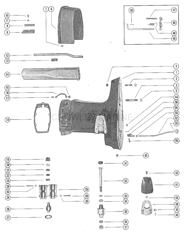Drive Shaft Housing Assembly image