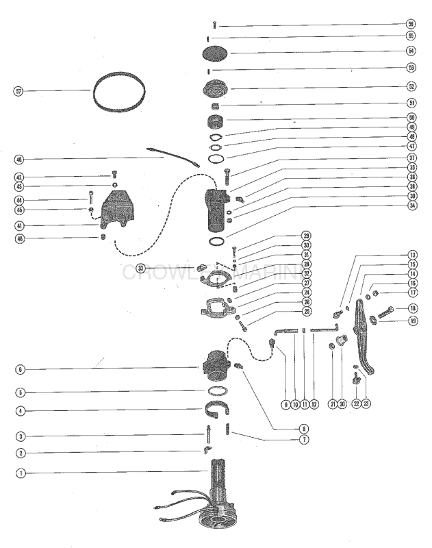Distributor Adaptor And Vertical Linkage image