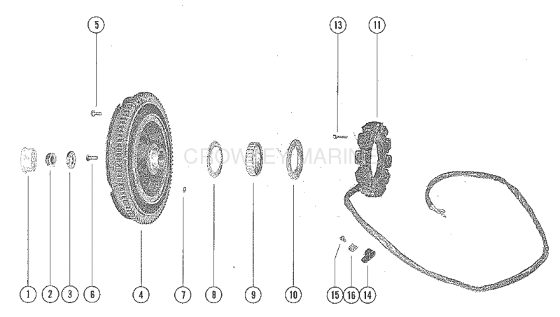 Flywheel Assembly And Stator image